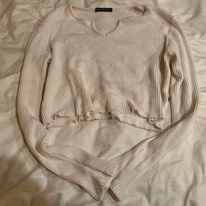 white brandy sweater 🎀